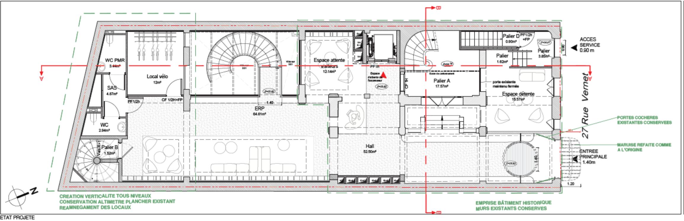 Bureau Paris 1005m² Vente bureau Paris OVBUR2533137 5